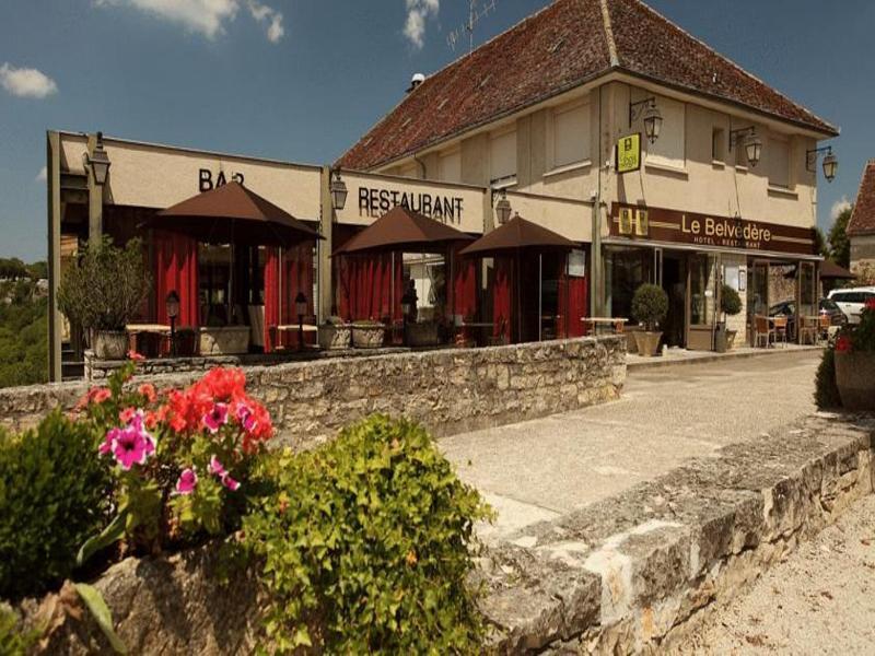 Logis Hôtel Le Belvédère Rocamadour Exterior foto